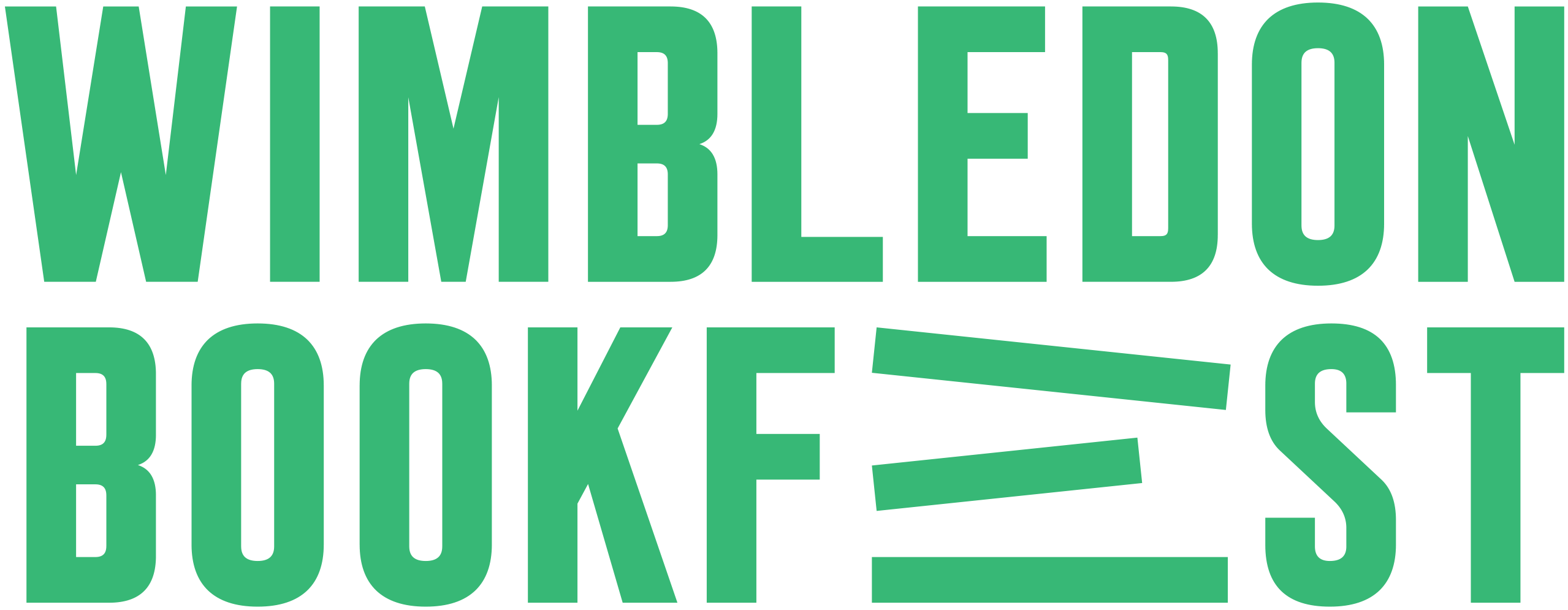 Wimbledon Book Fest Logo by Wimbledon Book Fest