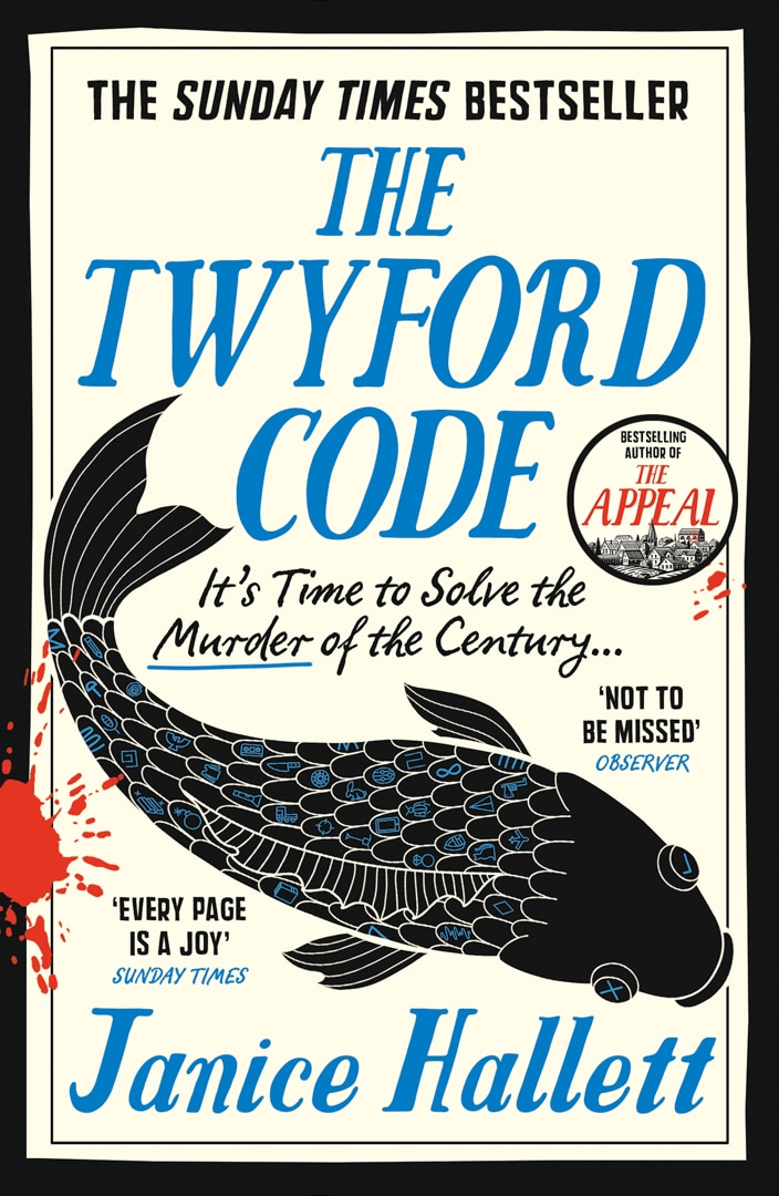 Book Cover of The Twyford Code by Janice Hallett