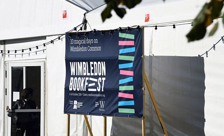 A Banner for Wimbledon BookFest