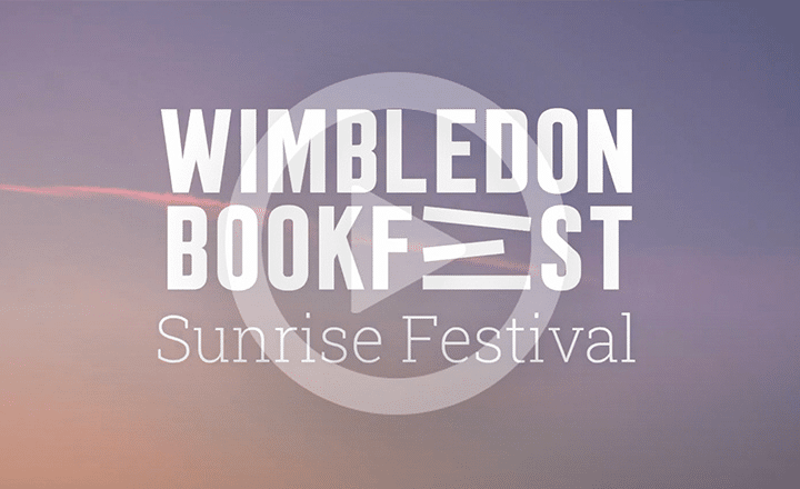 Wimbledon Bookfest Sunrise Festival logo