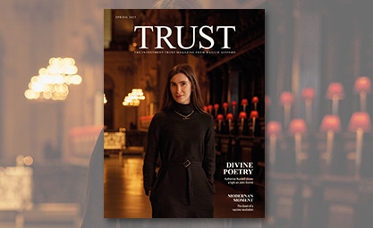 Magazine cover of TRUST