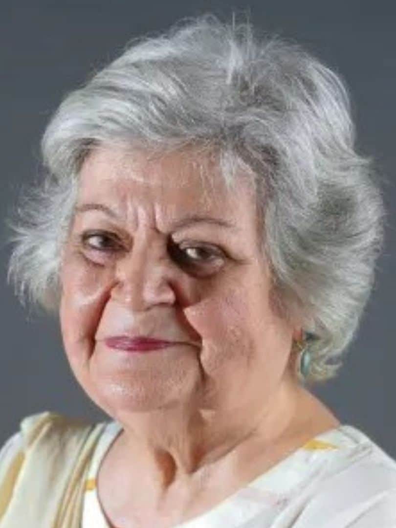 Salima Hashmi, renowned artist and educator, speaking at a cultural event